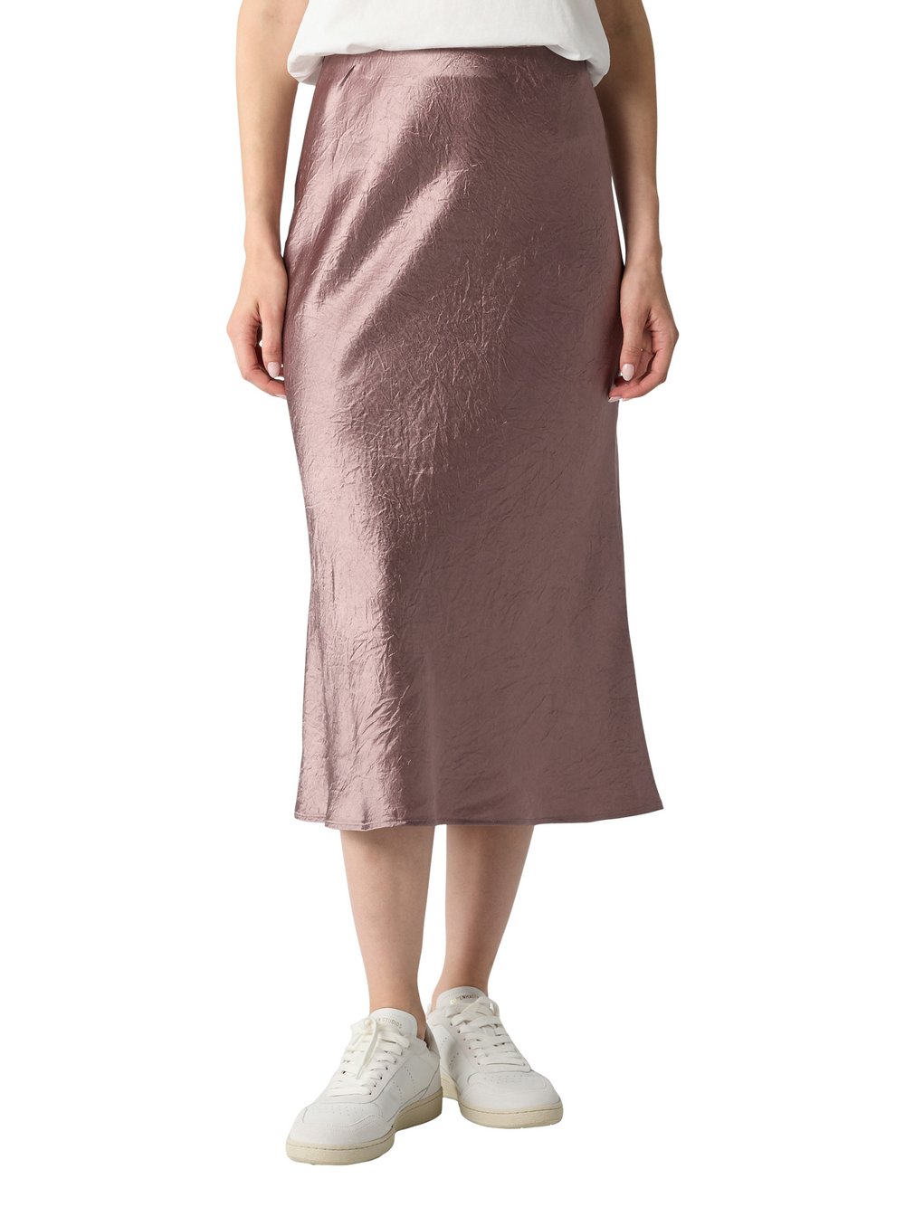 comma Satinrock Damen rosa, 42