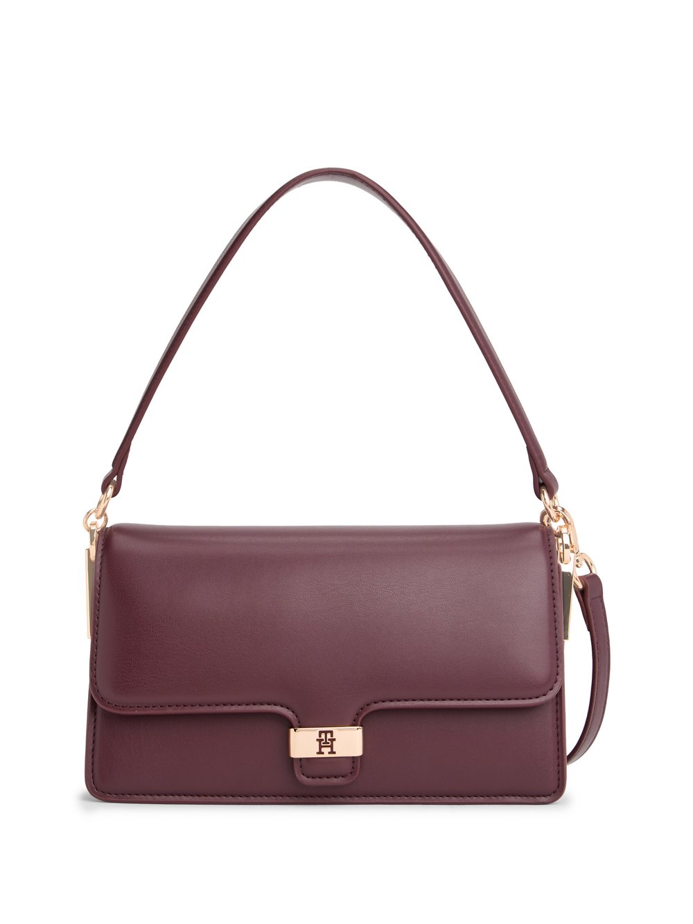 Tommy Hilfiger torba na ramię Kobiety Sztuczna skóra czerwony, ONE SIZE
