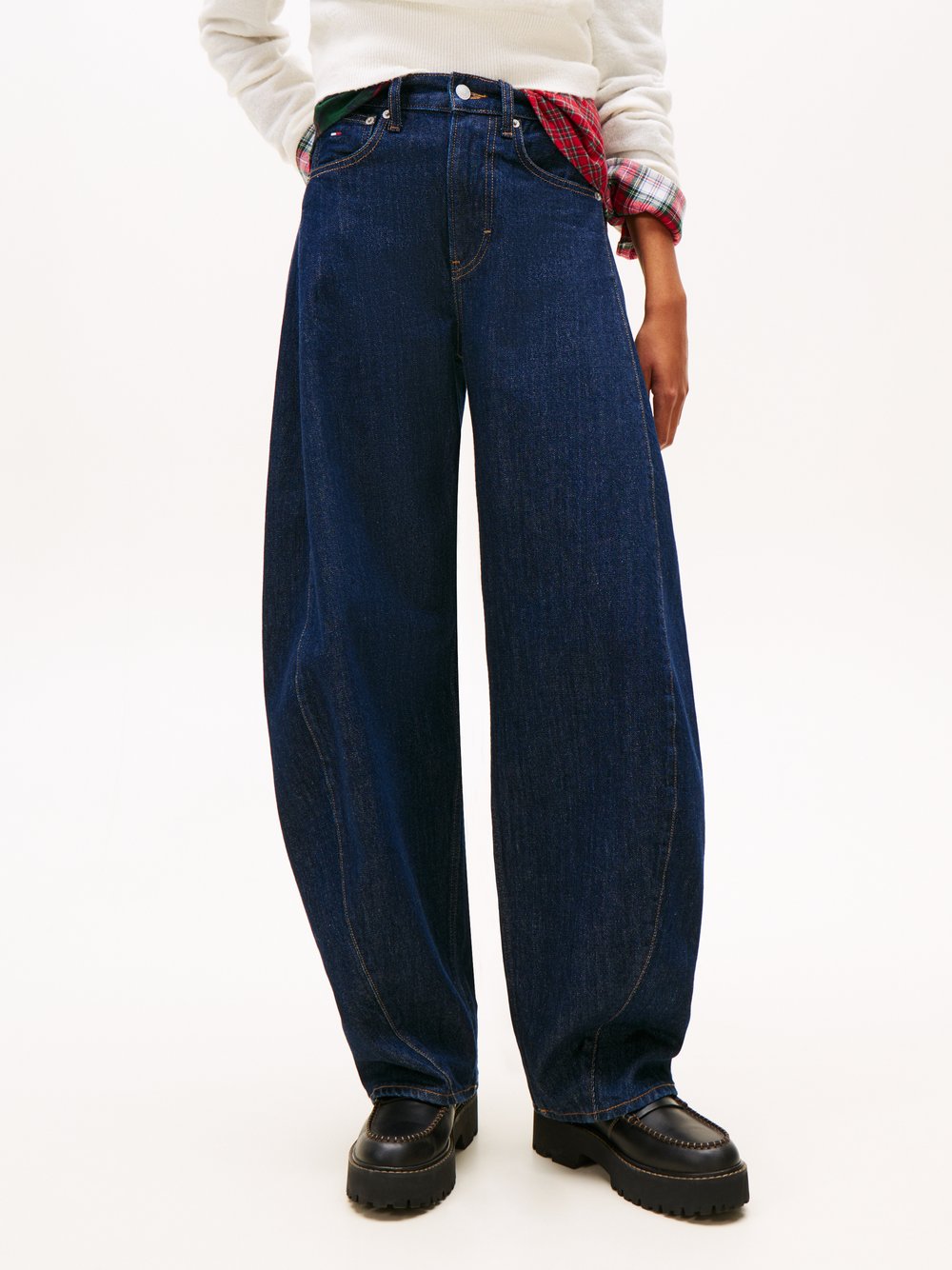 Thumbnail - Tommy Jeans Jeans Damen Baumwolle blau, 27-30