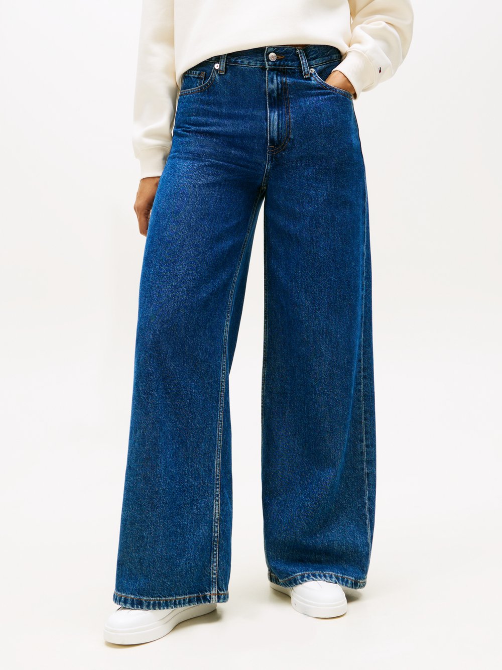 Tommy Hilfiger Boyfriend Jeans Damen Baumwolle blau, 31-32