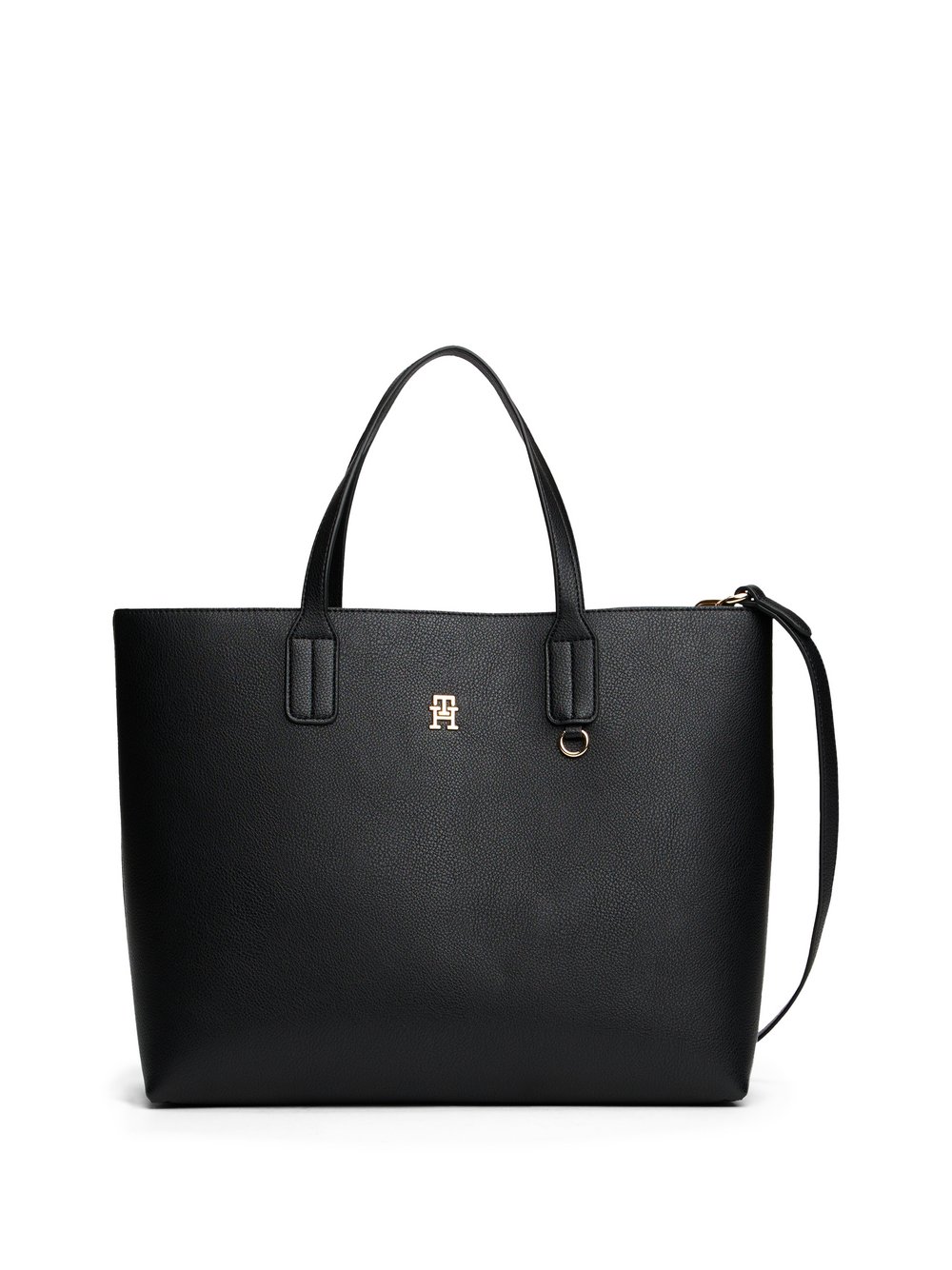 Tommy Hilfiger shopper Kobiety Sztuczna skóra czarny