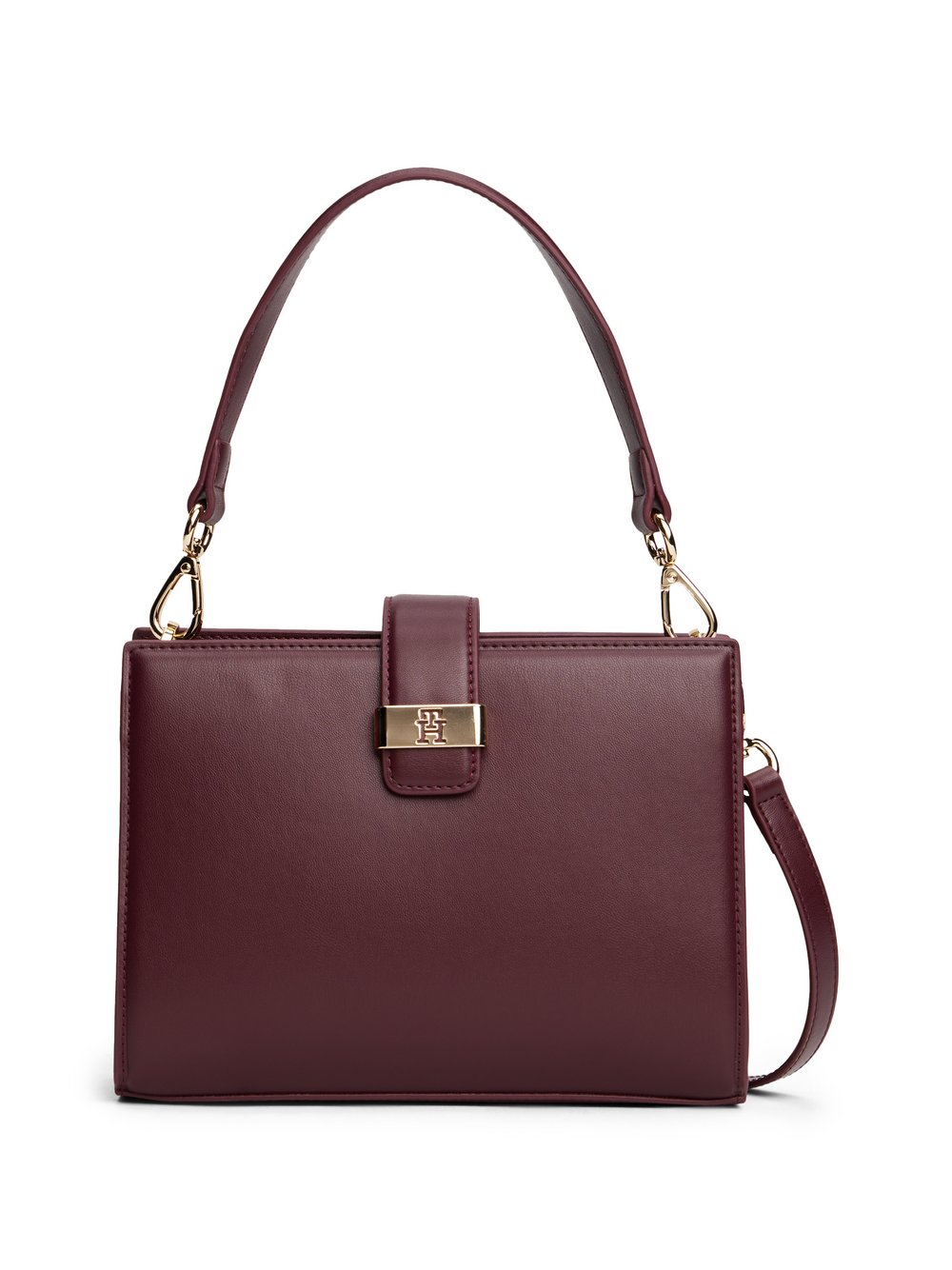 Tommy Hilfiger torba na ramię Kobiety Sztuczna skóra czerwony, ONE SIZE