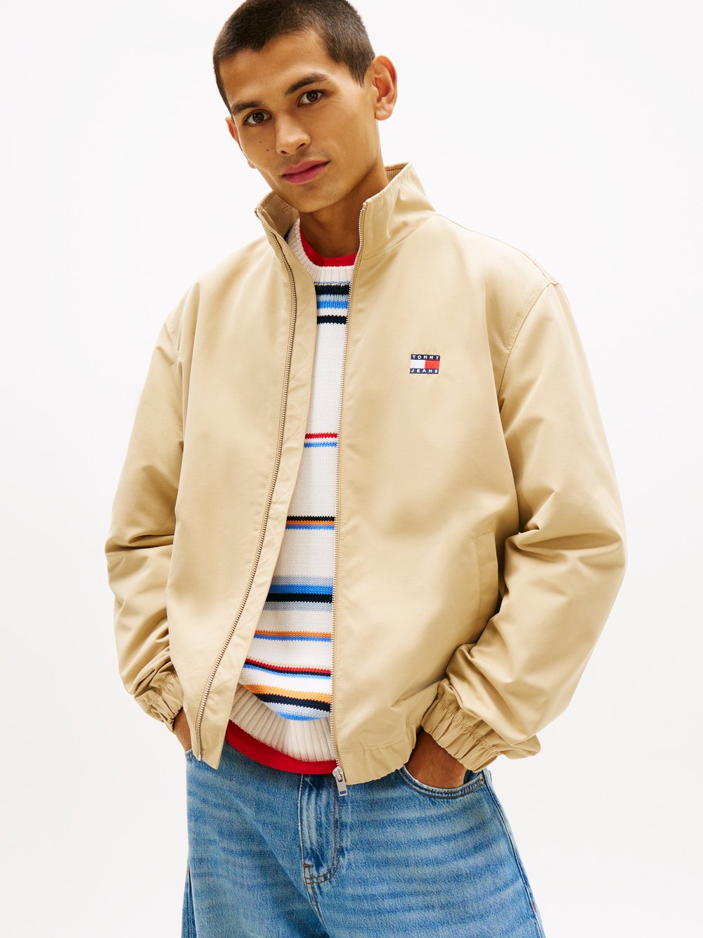 Tommy Jeans Übergangsjacke Herren beige, XXL