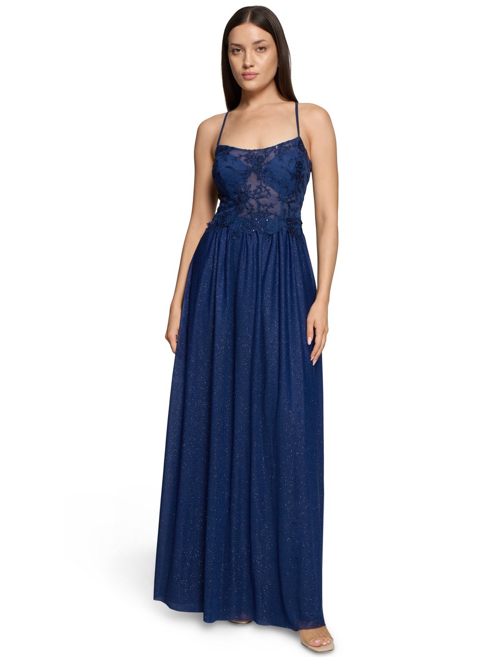 Suddenly Princess Abendkleid Damen Chiffon blau, 32