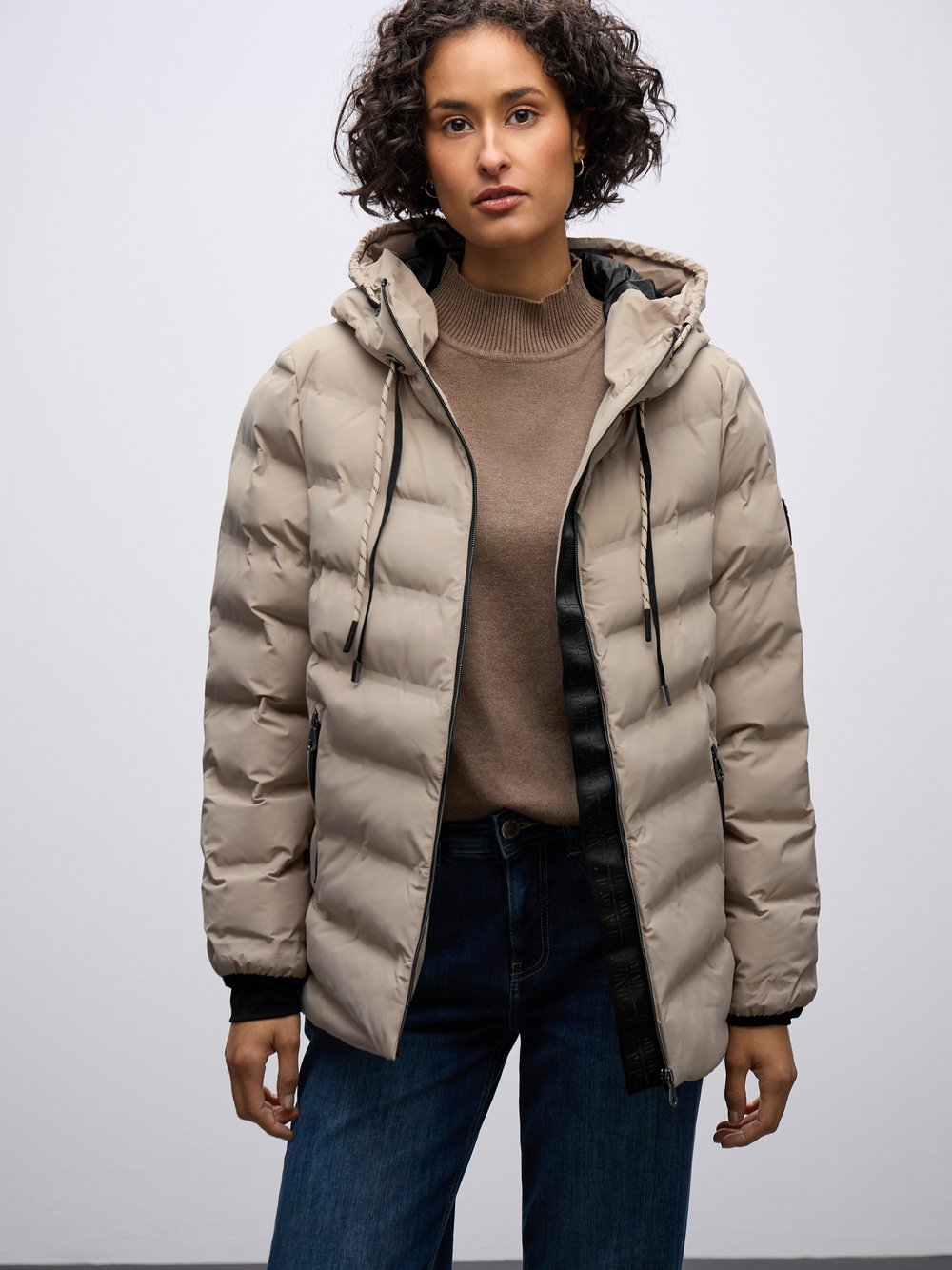 Street One Steppjacke Damen beige, 40