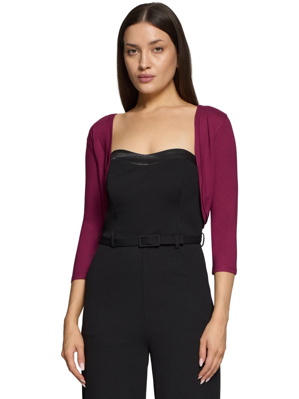 Suddenly Princess Bolero Damen Viskose rot, 38