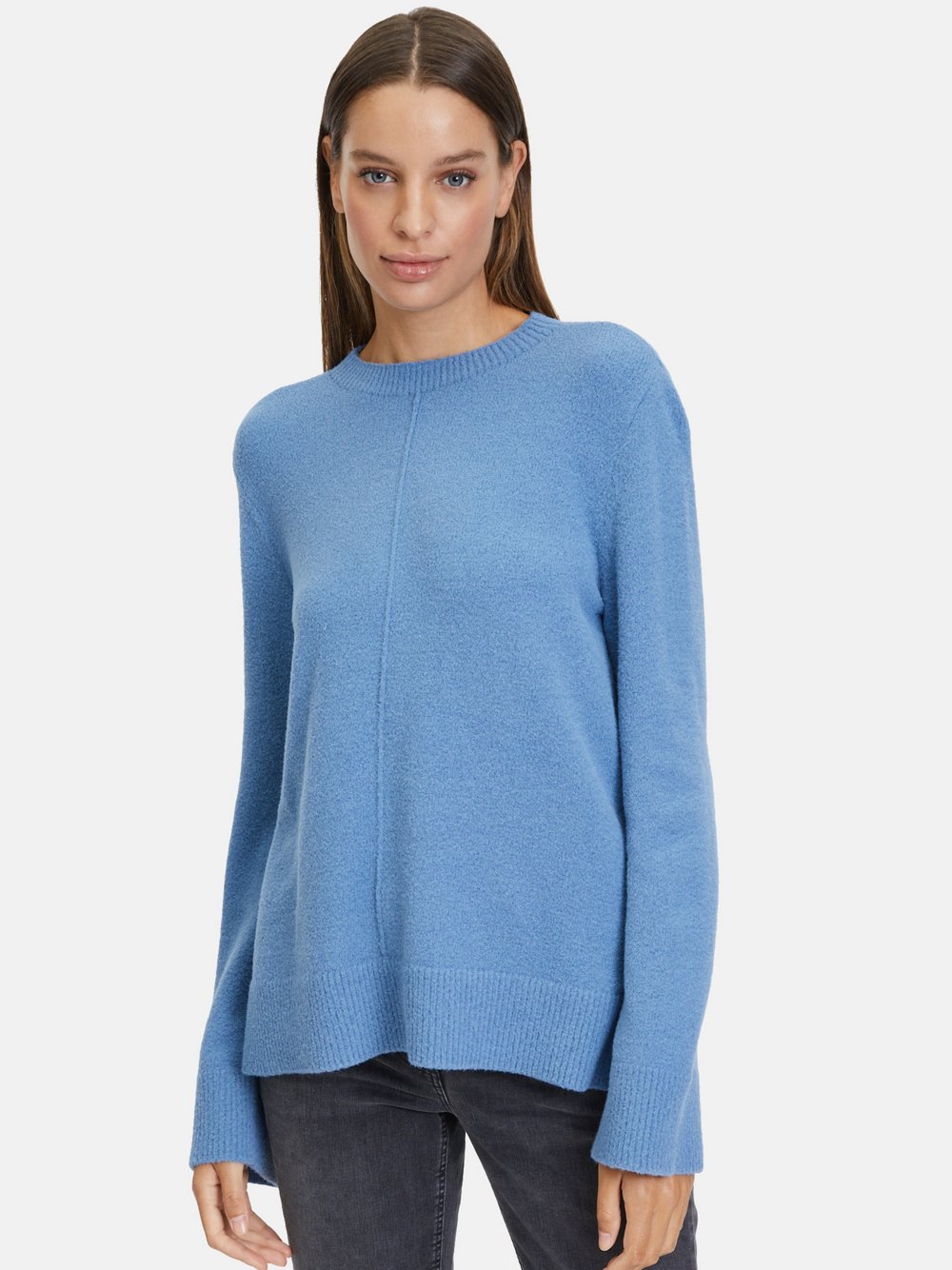 Betty Barclay Basic-Strickpullover Damen Polyamid blau, 40