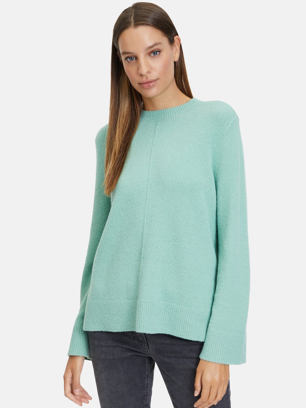 Betty Barclay Basic-Strickpullover Damen Polyamid grün, 44