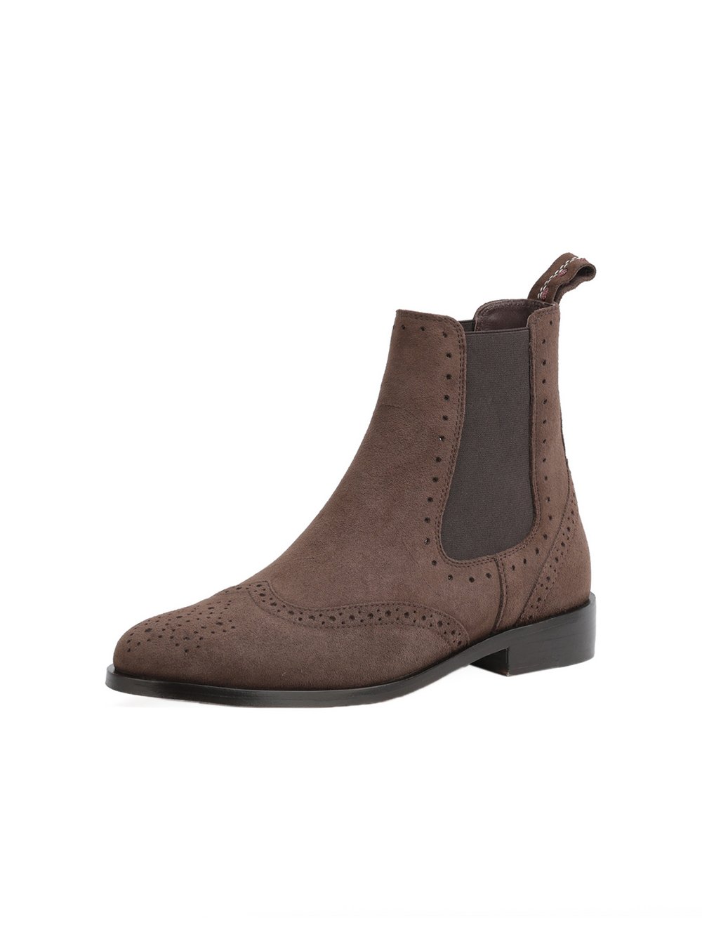 Crickit Chelsea-Boots Damen Leder braun, 37