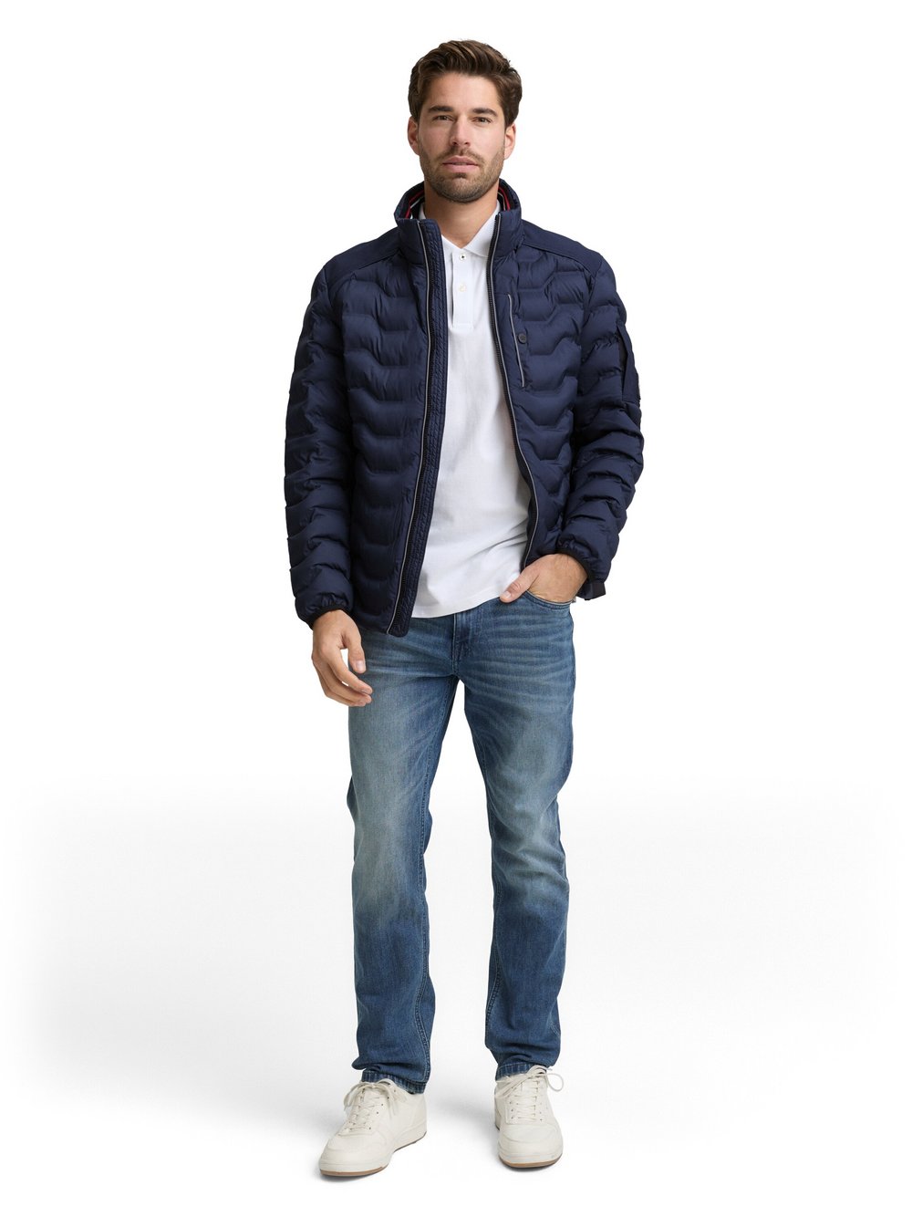 Tom Tailor Steppjacke Herren blau, XL