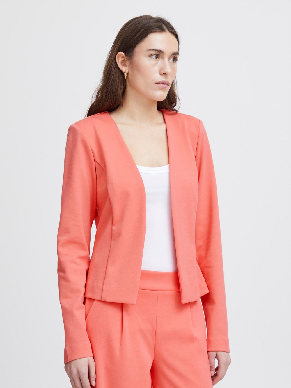 Ichi Kurzblazer Damen orange, S