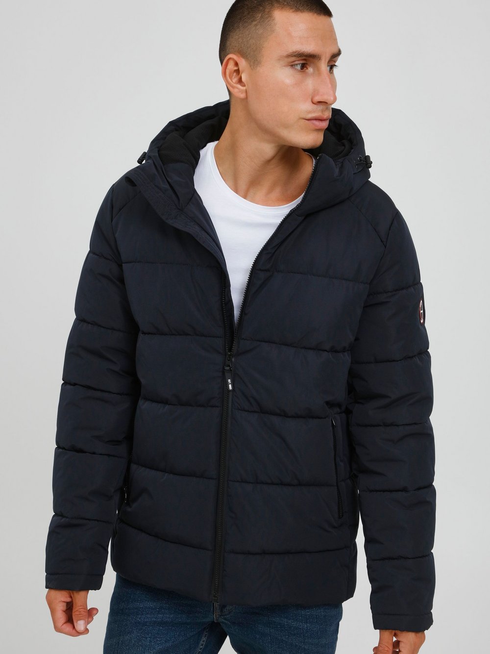 Indicode Winterjacke Herren schwarz, L