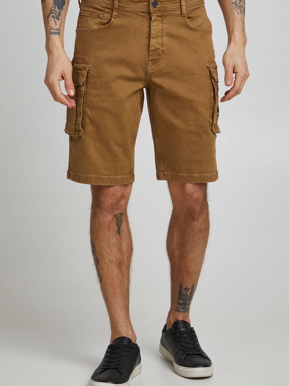 11 Project Cargoshorts Herren Baumwolle braun, M