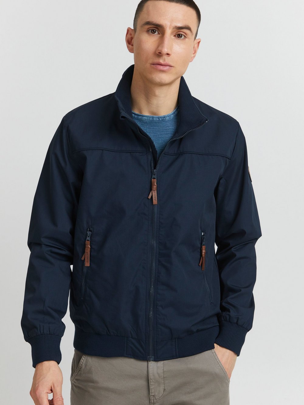 Indicode Kurzjacke Herren blau, L