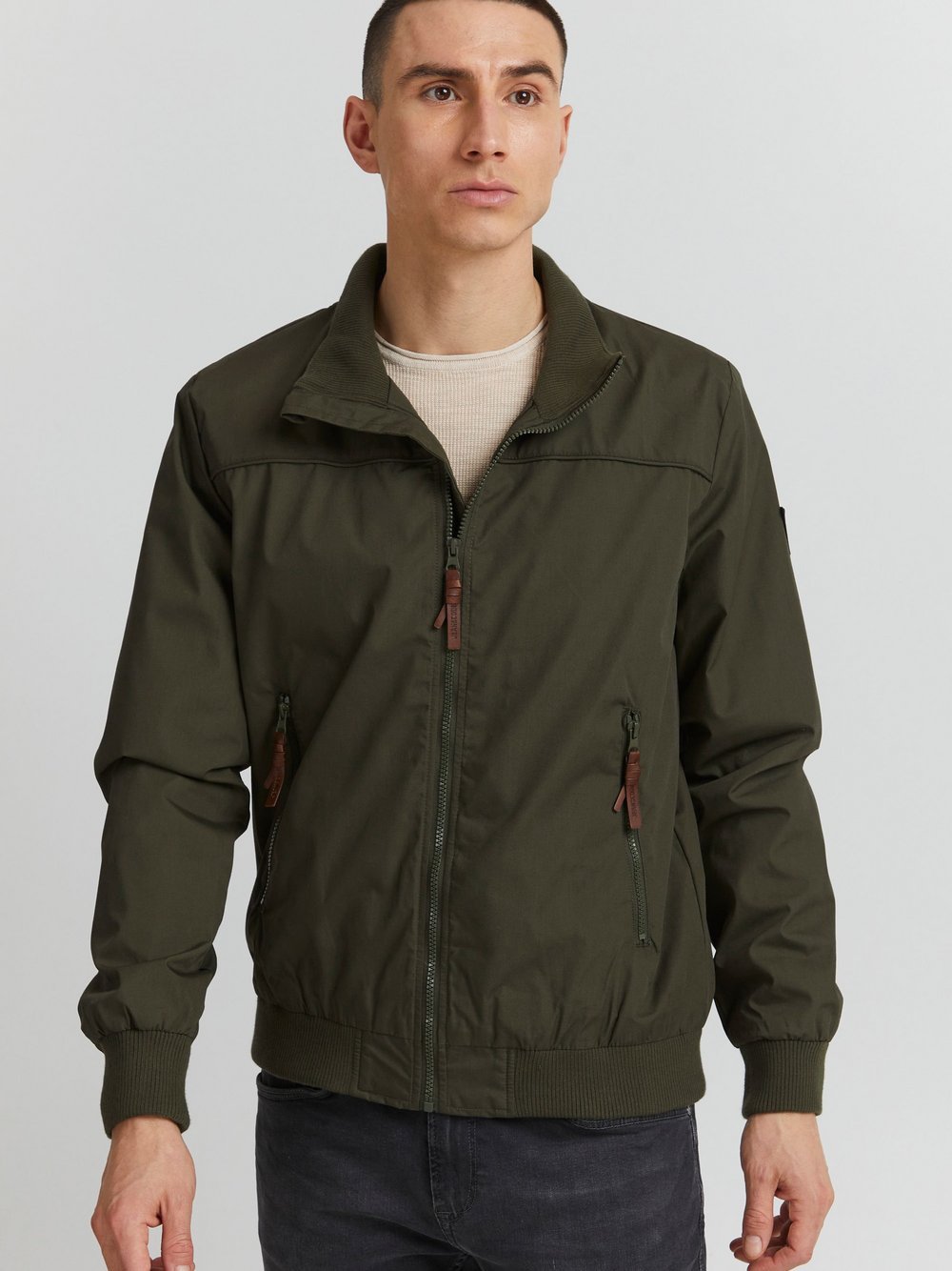 Indicode Kurzjacke Herren grün, S