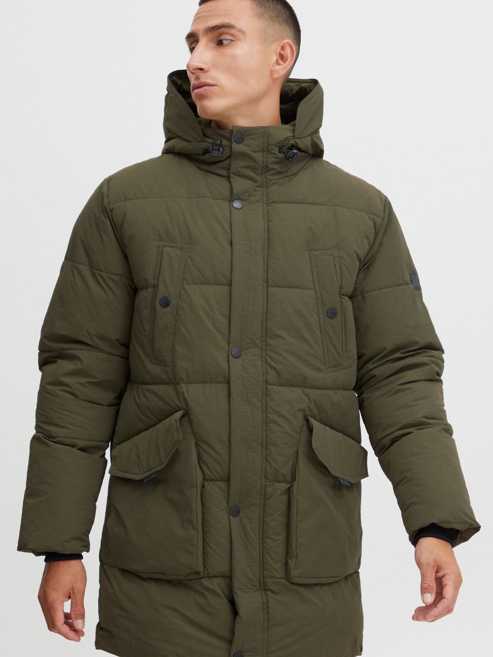 Indicode Parka Herren Polyamid grün, M