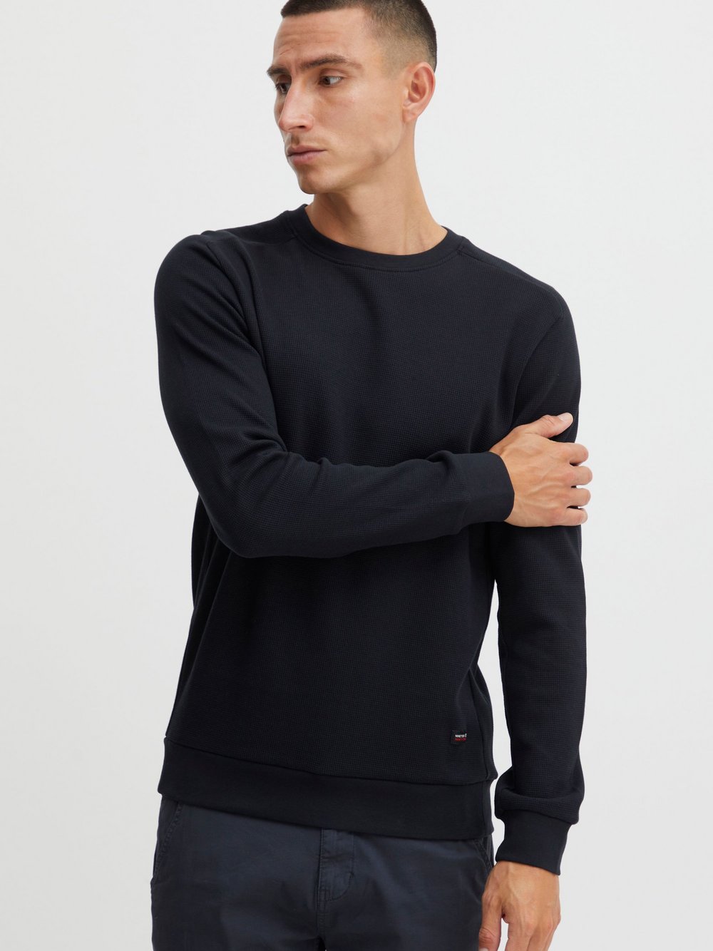 Indicode Sweatshirt Herren Baumwolle schwarz, XXXL