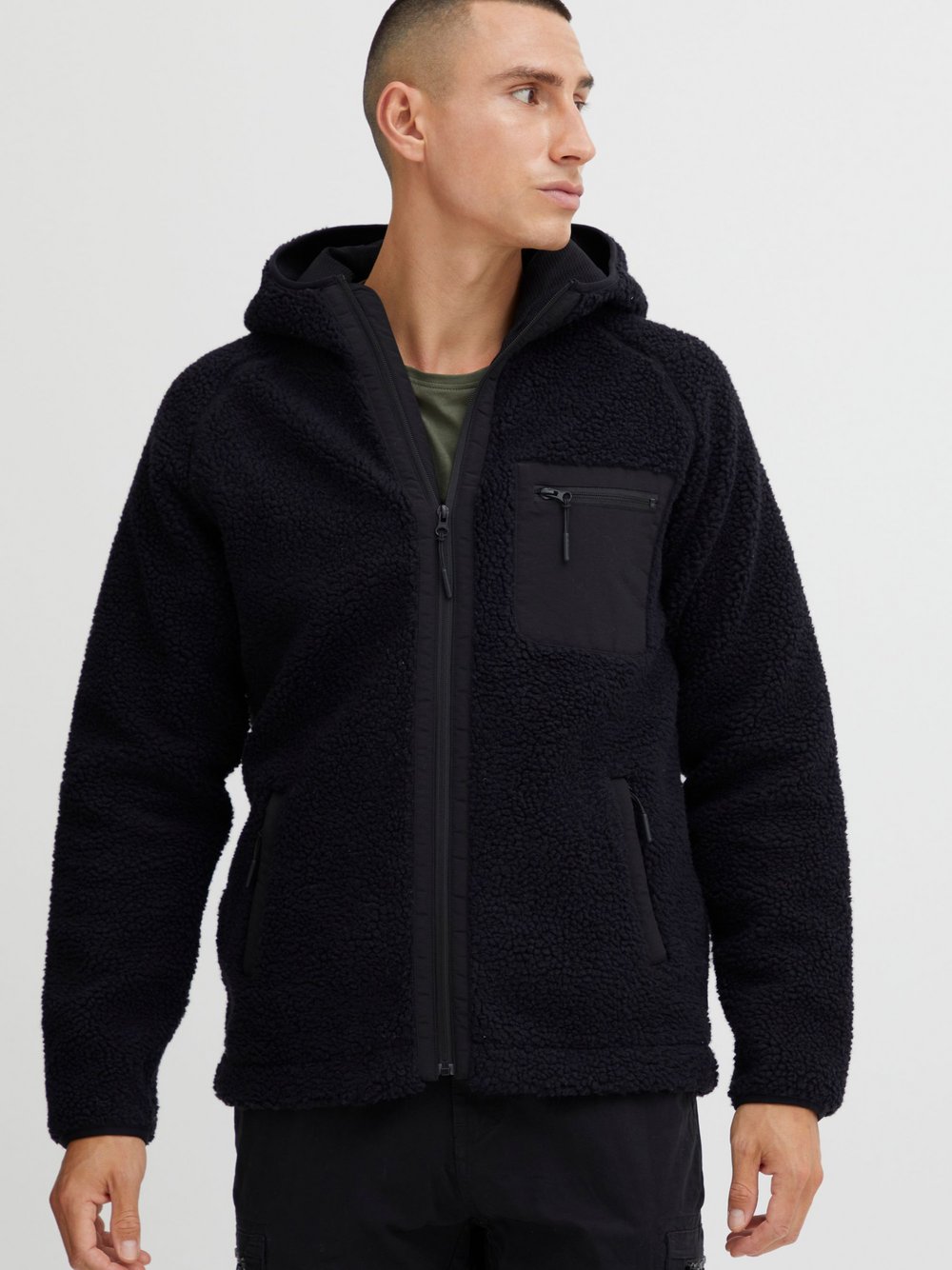 Indicode Hoodie Herren schwarz, M