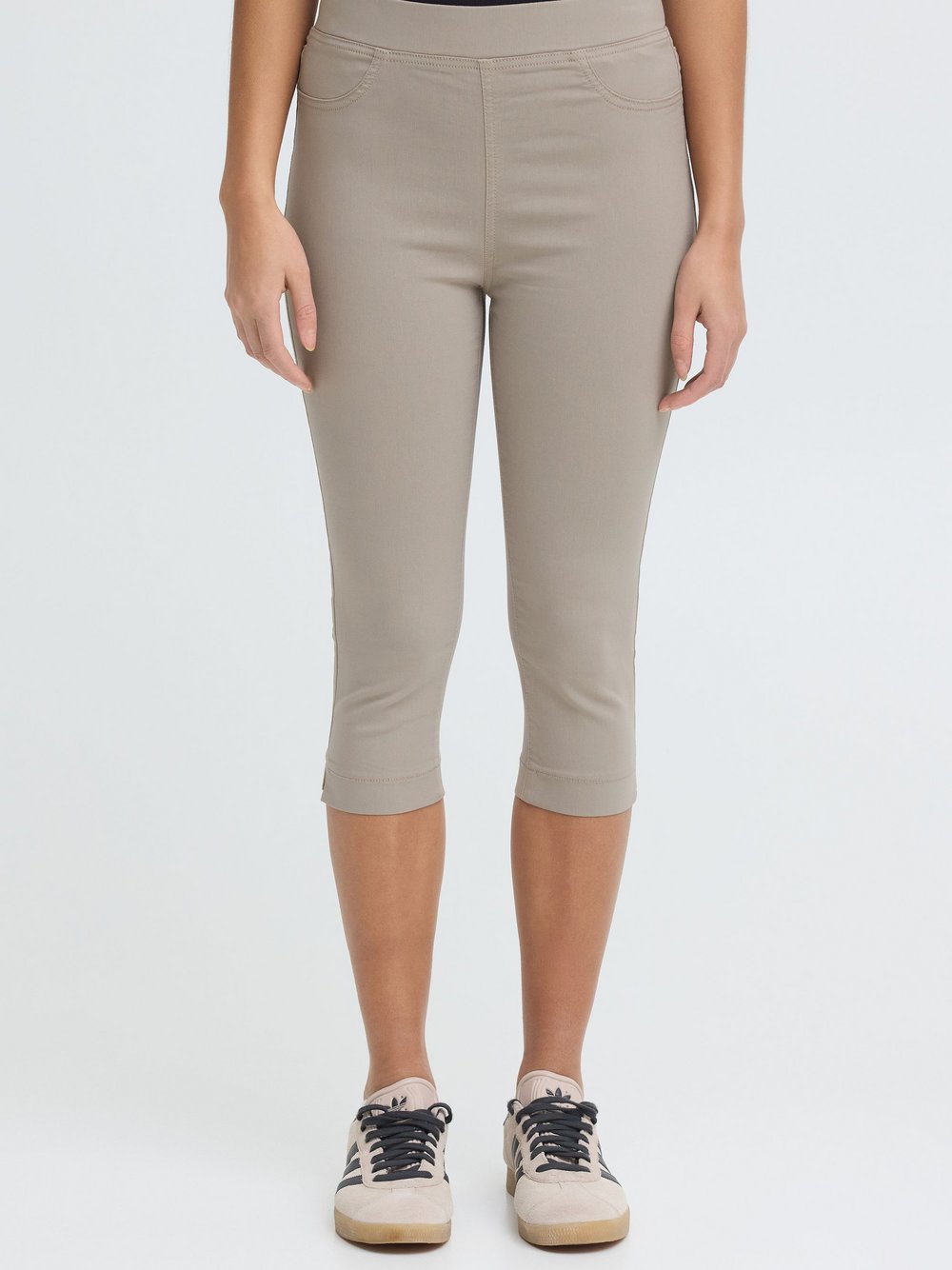 OXMO Stoffhose Damen Viskose mehrfarbig, S