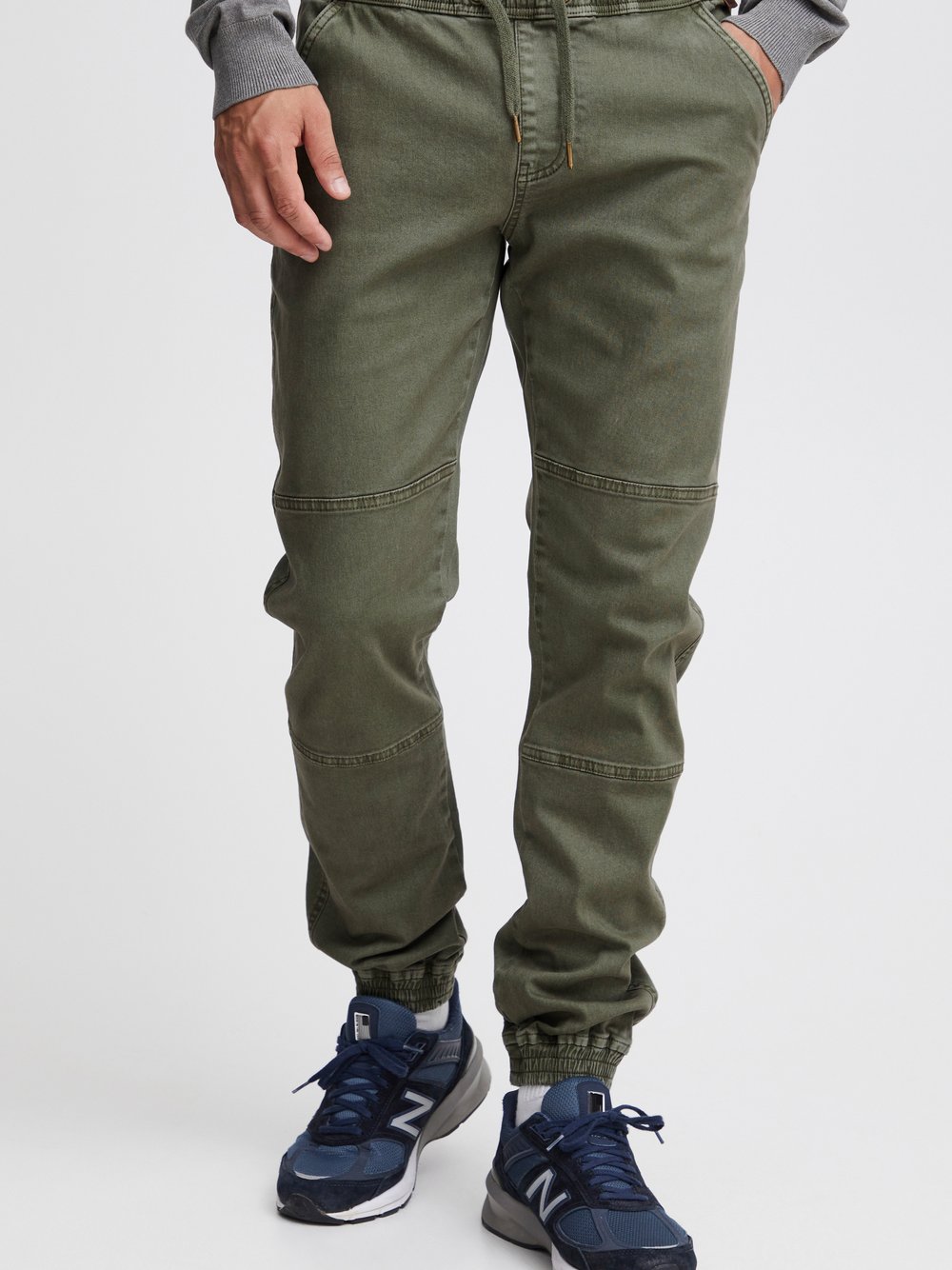 Indicode Chinohose Herren grün, L