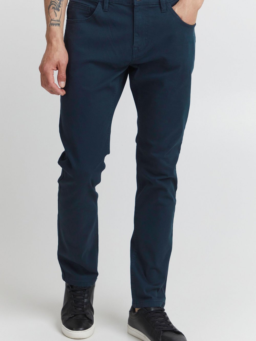 Indicode 5-Pocket-Jeans Herren Baumwolle blau, 30-34