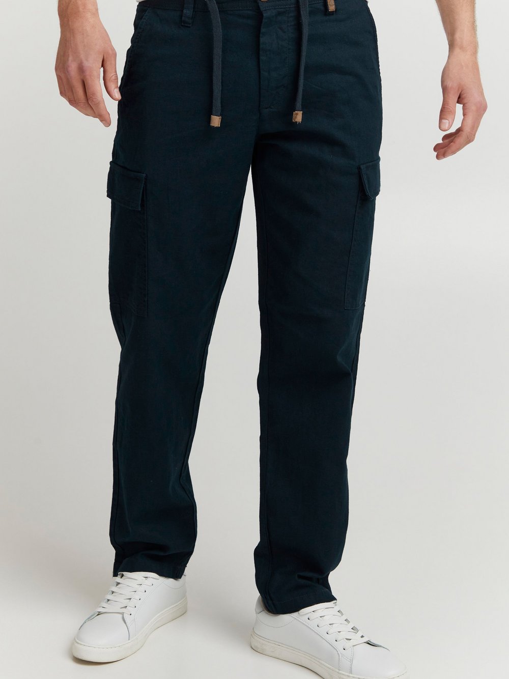 Indicode Cargohose Herren blau, L