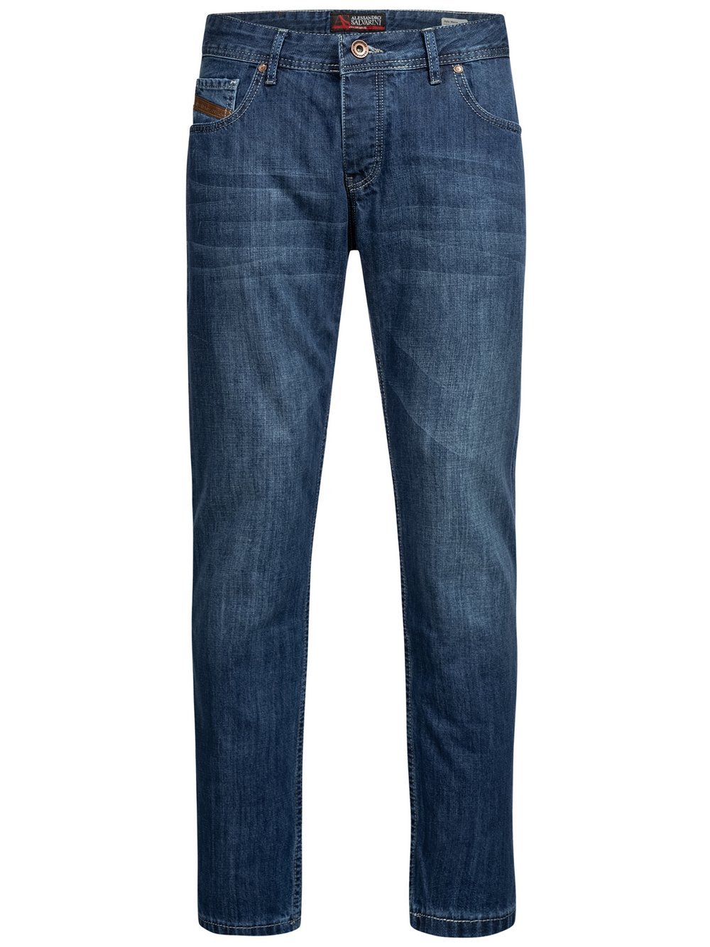 Alessandro Salvarini Jeans  Herren Baumwolle blau, 29-30