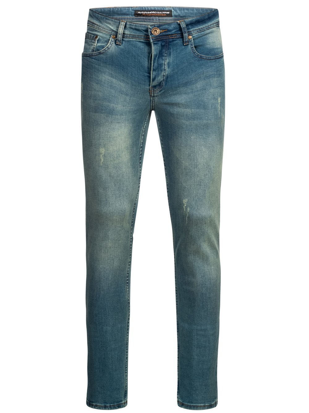 Alessandro Salvarini Jeans  Herren Baumwolle blau, 30-34