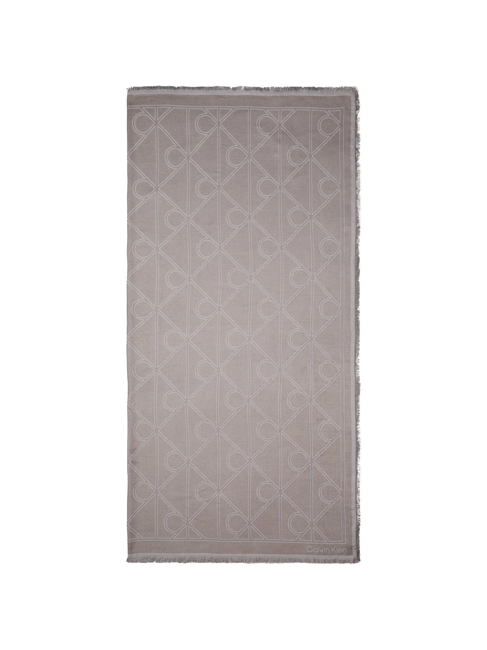 Calvin Klein Tuch Damen Modal mehrfarbig gemustert, ONE SIZE