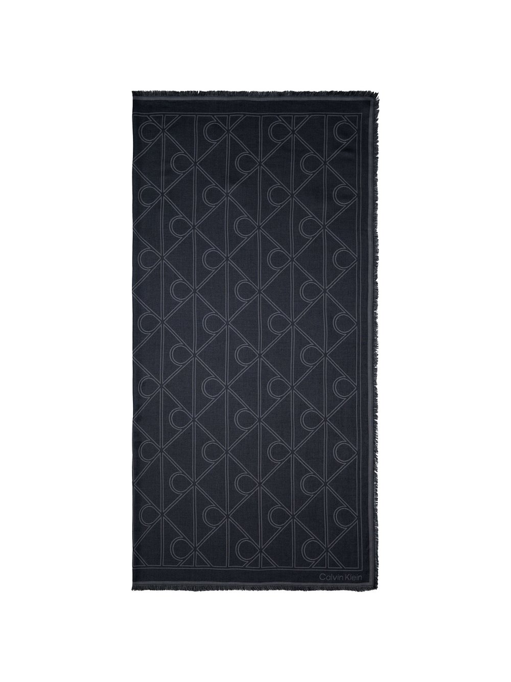 Calvin Klein Tuch Damen Modal mehrfarbig gemustert, ONE SIZE