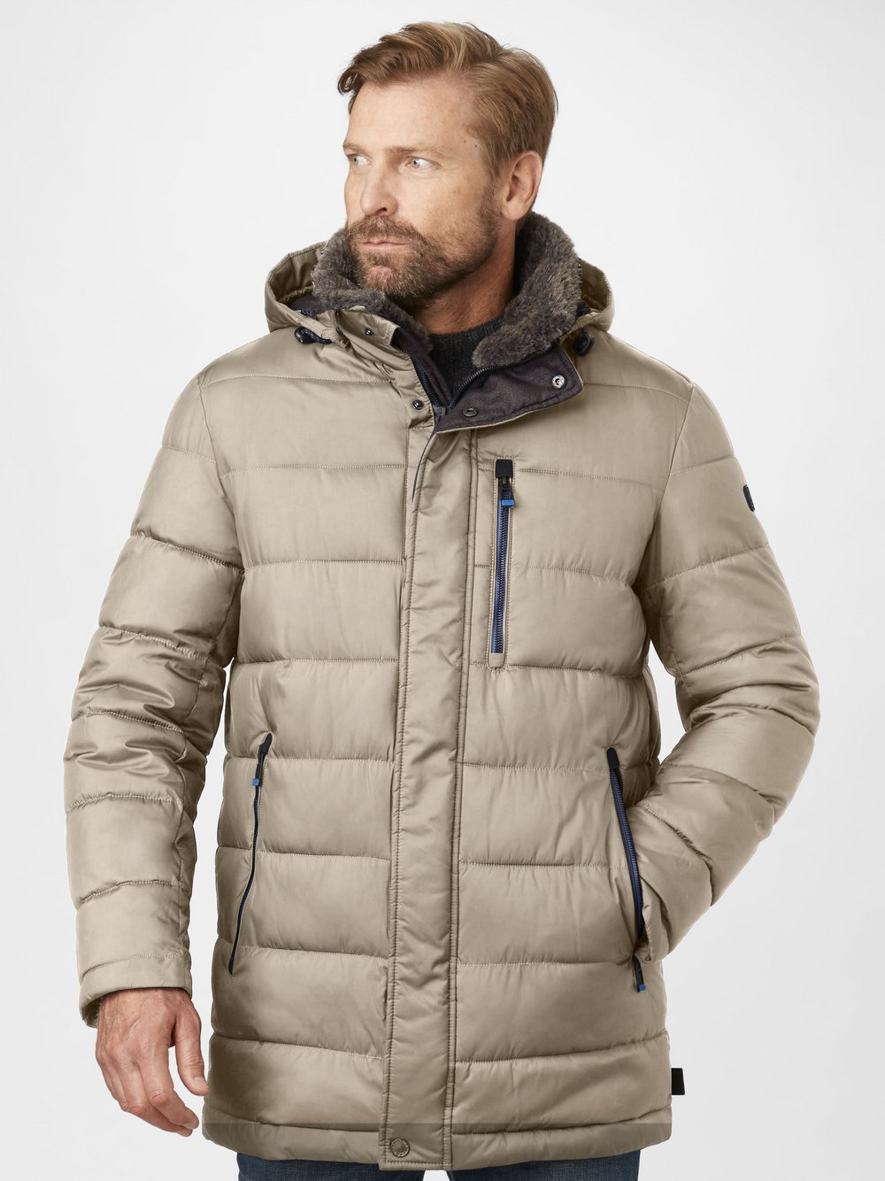 Redpoint Parka Herren beige, 56