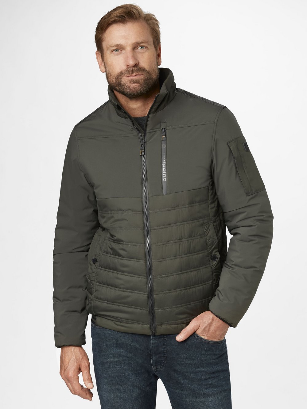 Redpoint Steppjacke Herren braun, L