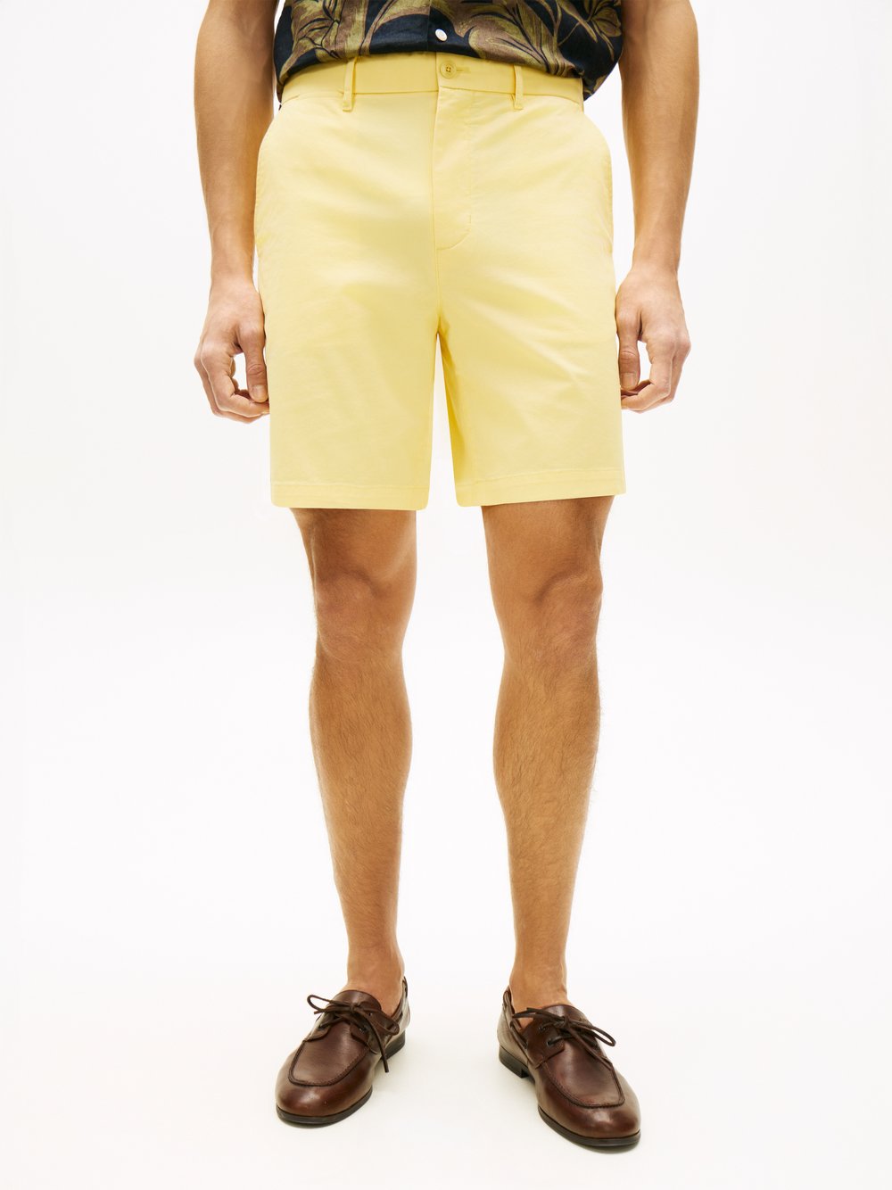 Tommy Hilfiger Bermudy Mężczyźni Bawełna żółty