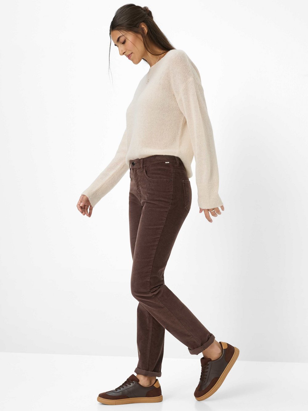 BRAX Cordhose Damen braun, 23