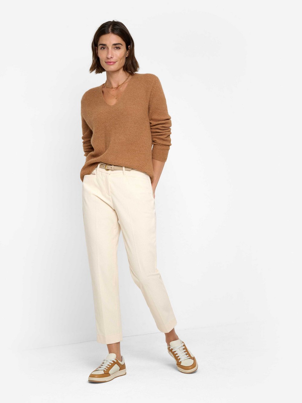 BRAX Cordhose Damen weiß, 42