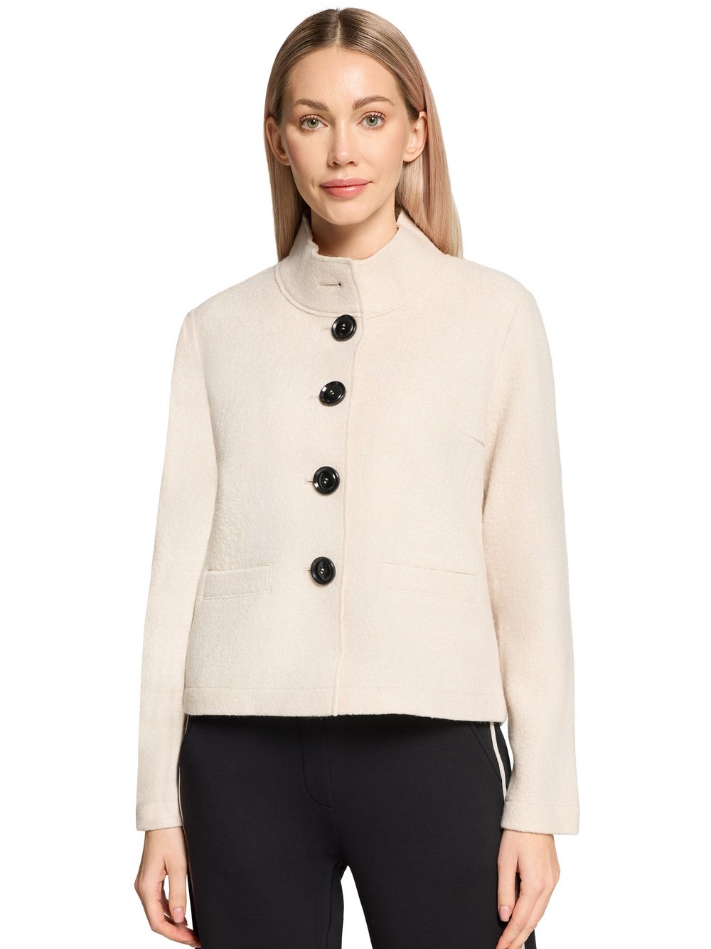 Betty Barclay Blazerjacke mit Woll-Anteil Damen Viskose mehrfarbig, 44