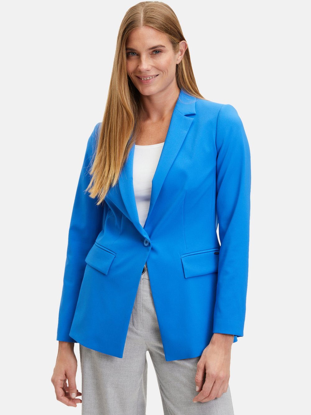 Betty & Co Longblazer Damen blau, 40