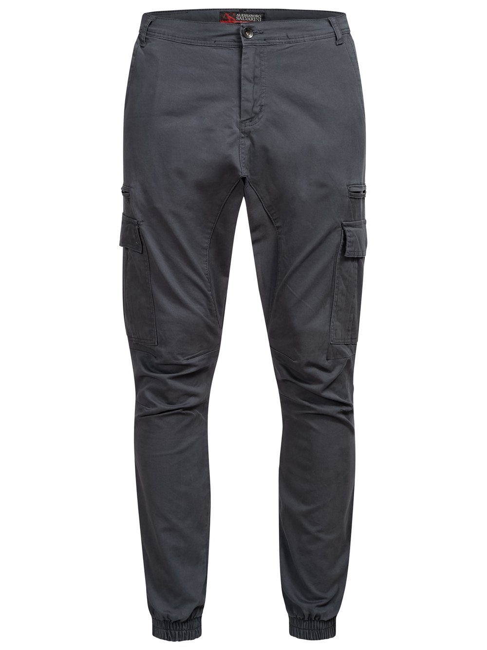 Alessandro Salvarini Cargohose  Herren Baumwolle grau, 40-34