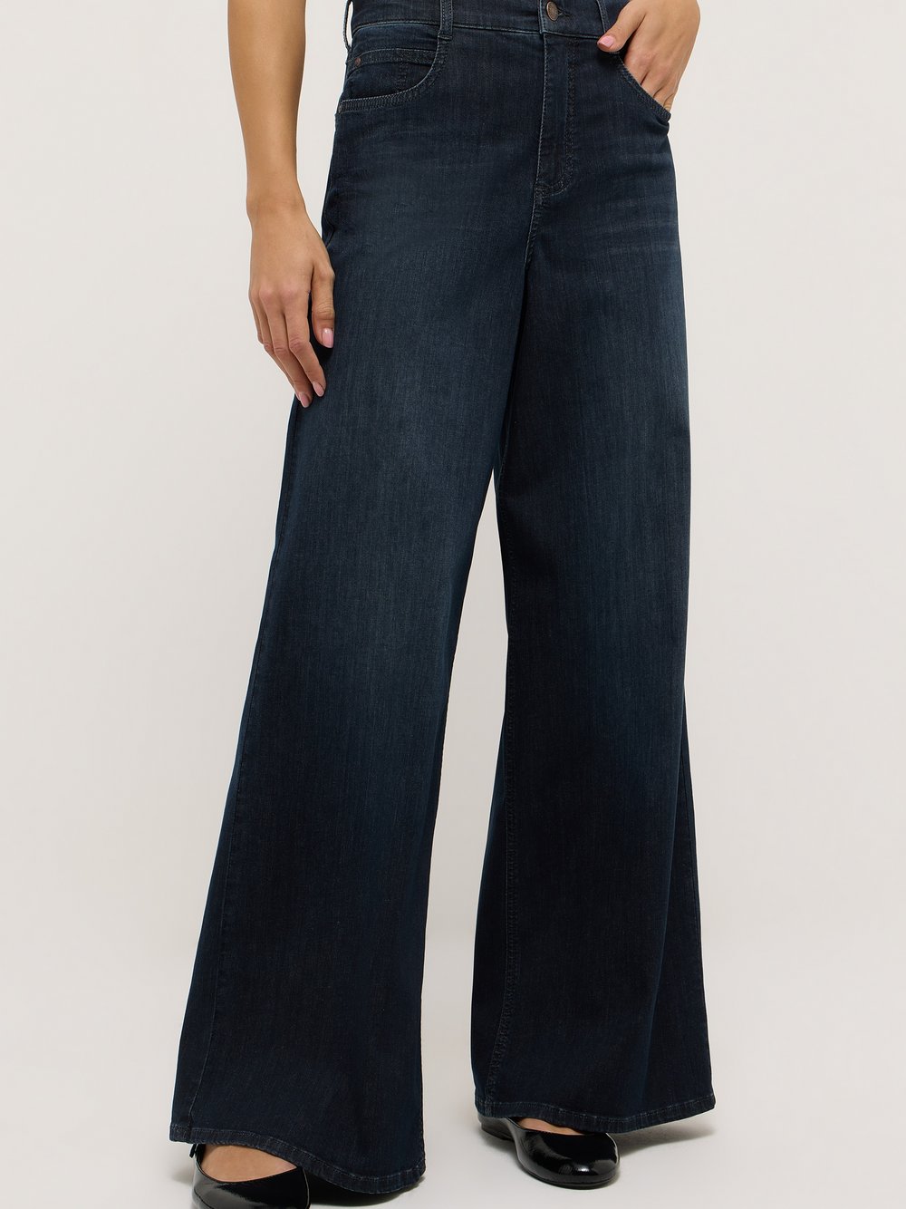 Thumbnail - Angels Jeans Damen Baumwolle blau, 38-30