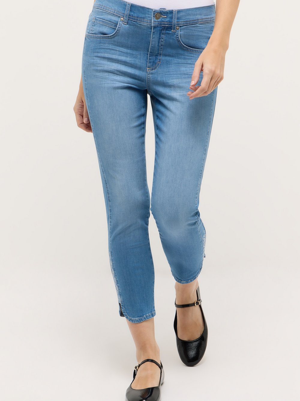 Angels Jeans Damen Baumwolle blau, 36