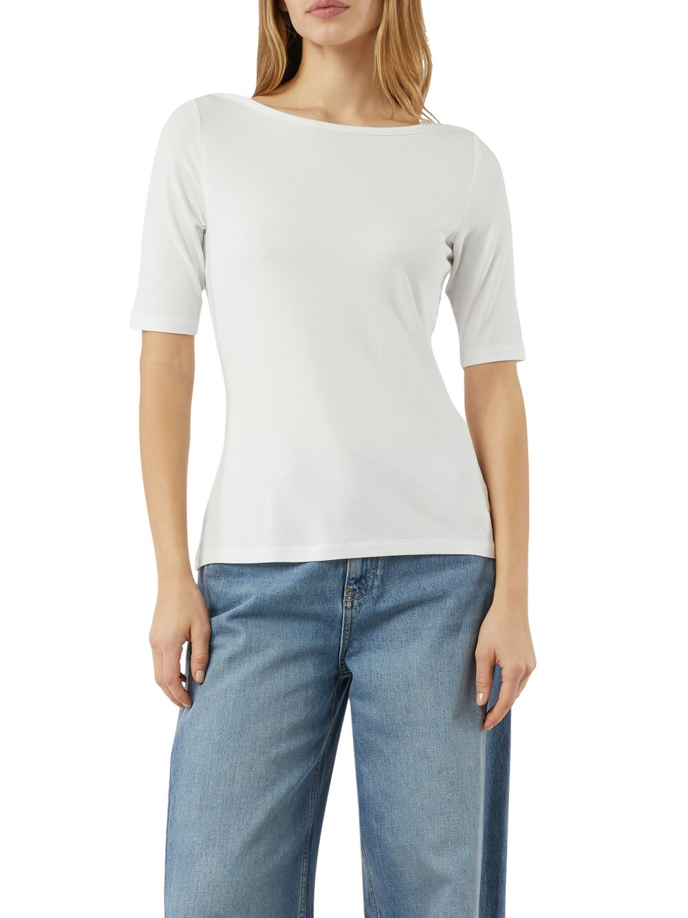 comma T-Shirt Damen weiß, 44