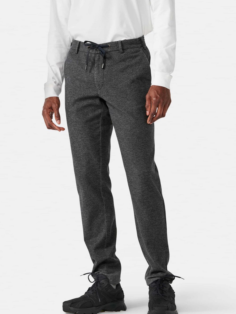 MMX Jogger Herren Baumwolle grau meliert, 34-34