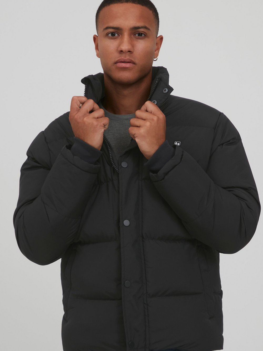 Thumbnail - BLEND Steppjacke Herren schwarz, XXL
