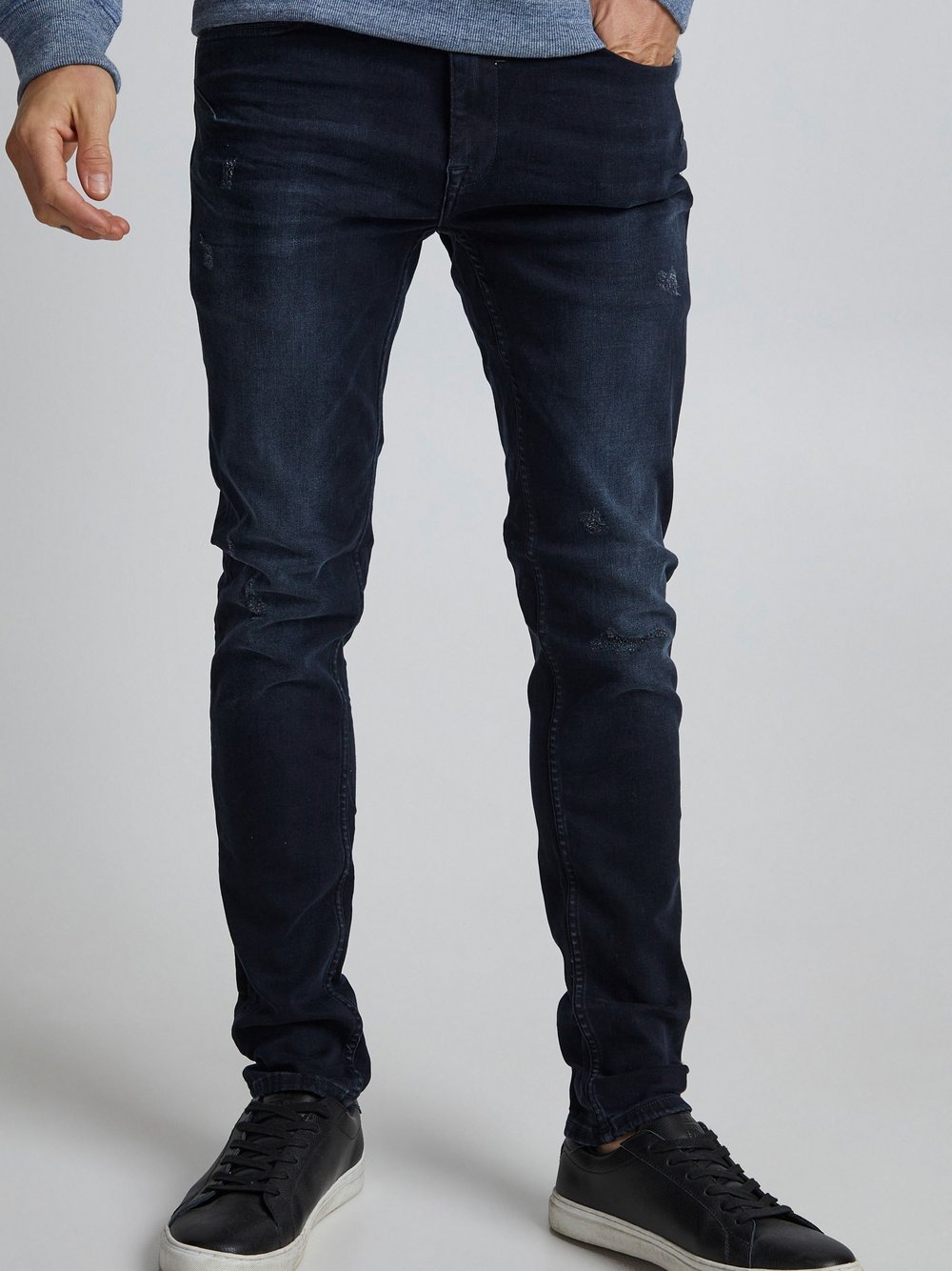 BLEND 5-Pocket-Jeans Herren Baumwolle blau, 36-30