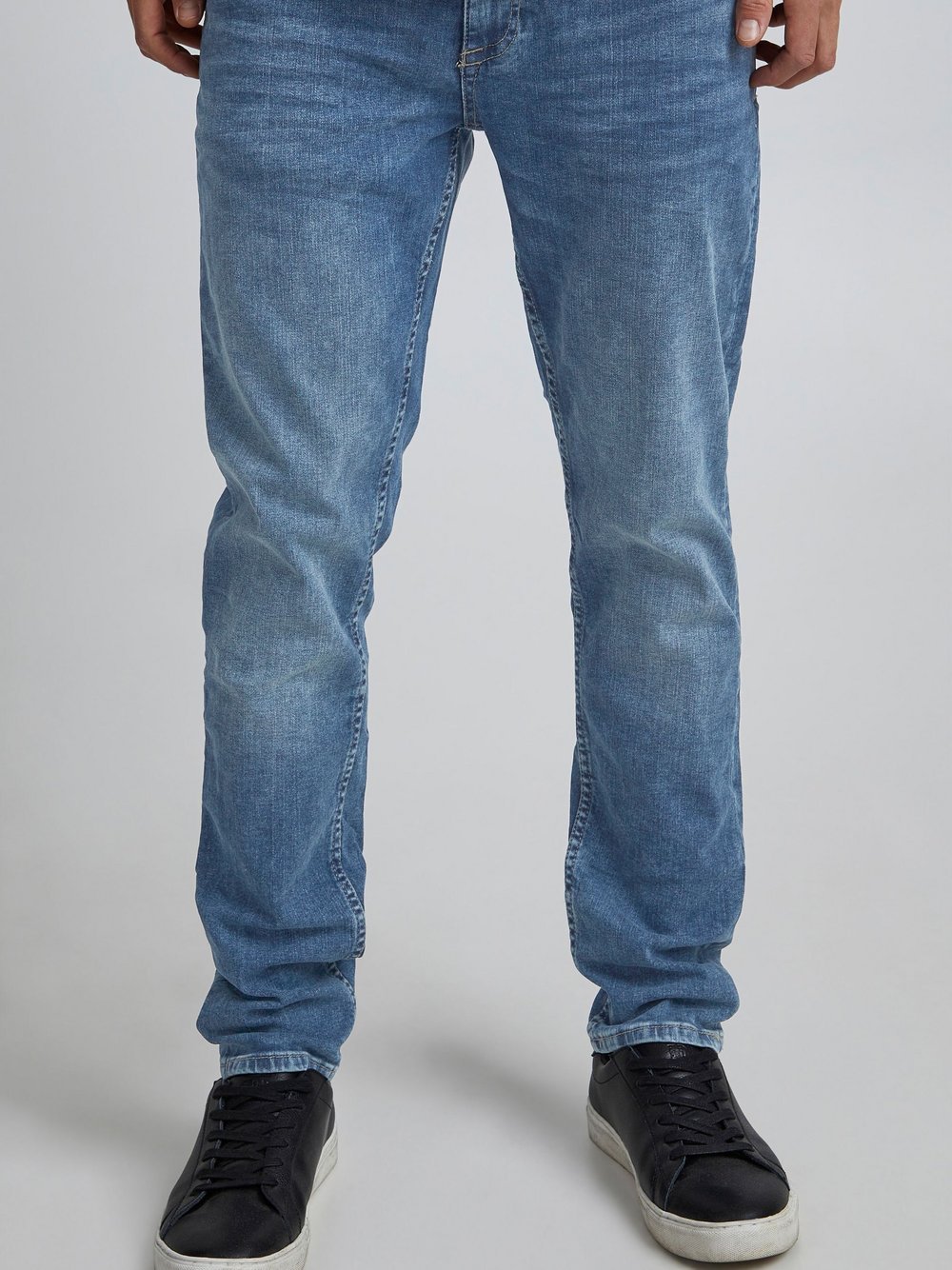 BLEND 5-Pocket-Jeans Herren Baumwolle blau, 38-34