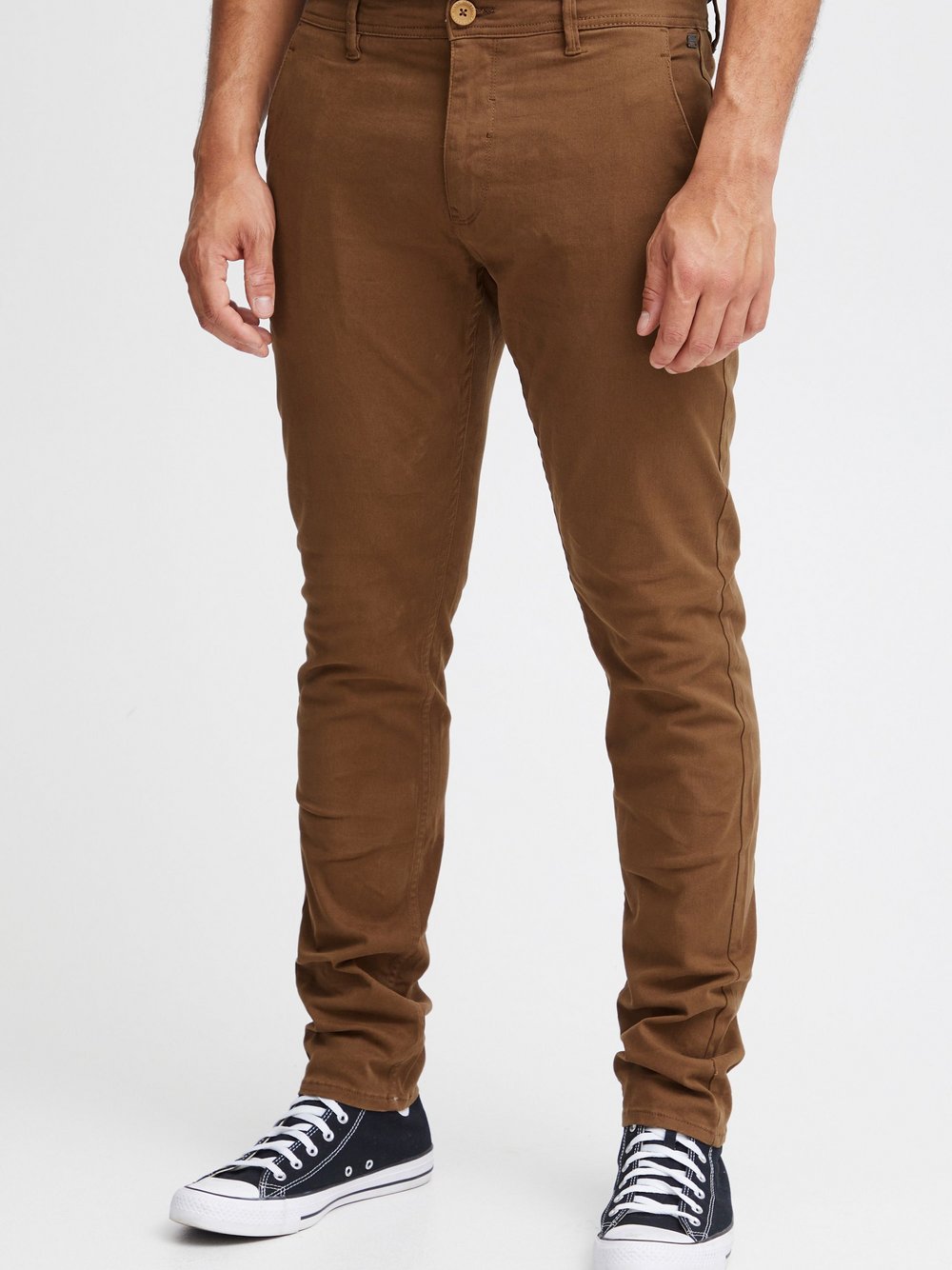 BLEND Chinohose Herren Baumwolle braun, 33-36