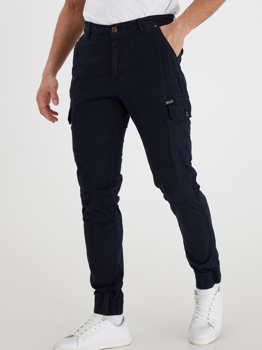 BLEND Cargohose Herren Baumwolle blau, 29-30