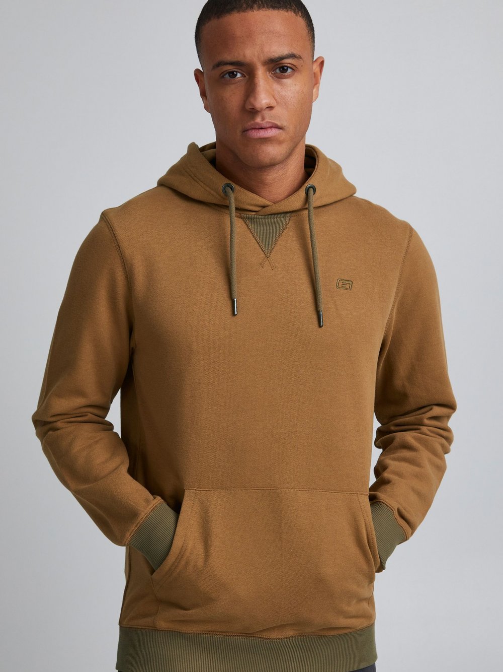 BLEND Hoodie Herren Baumwolle braun, XXL