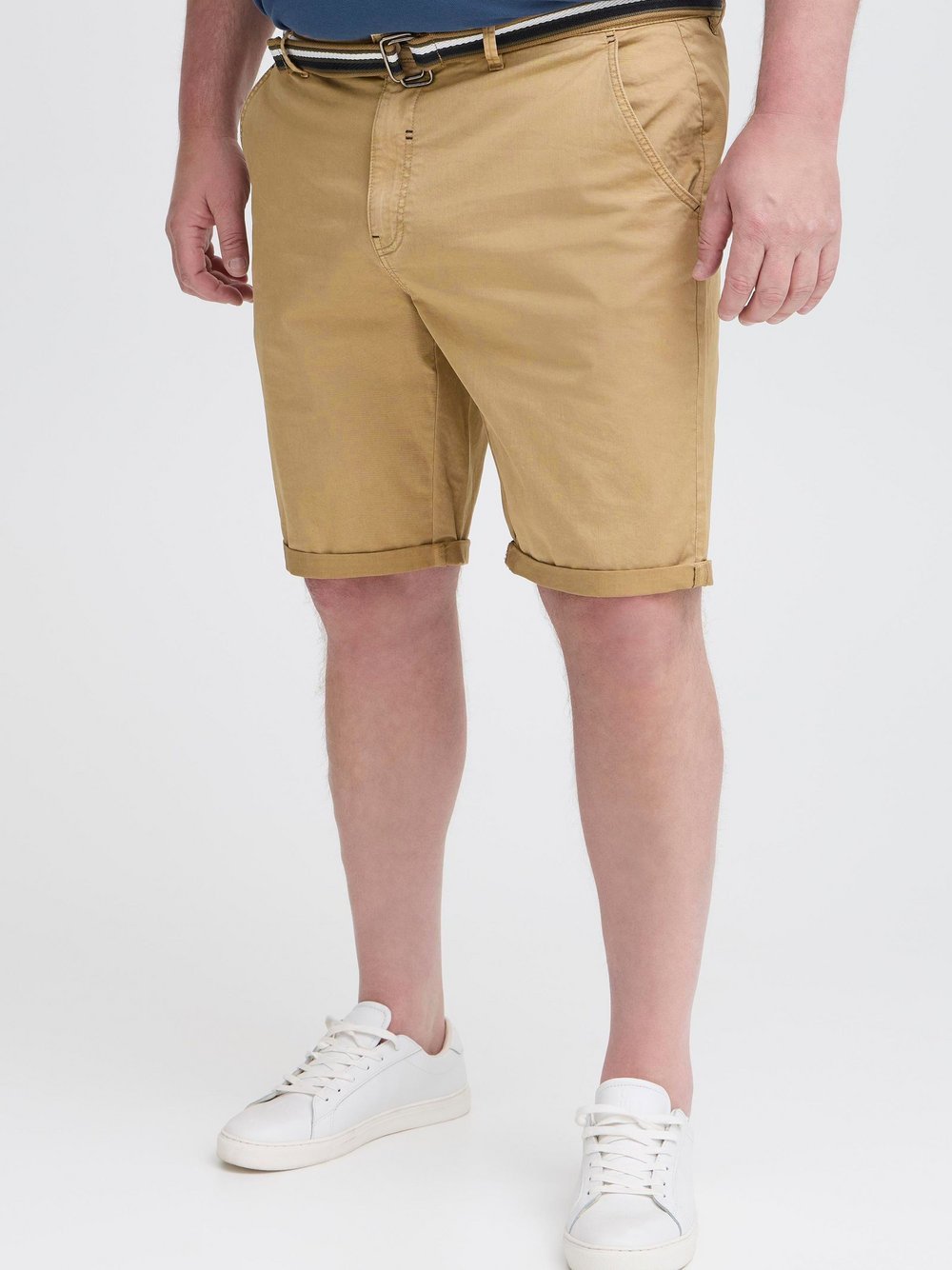 BLEND Chinoshorts Herren braun, 6XL