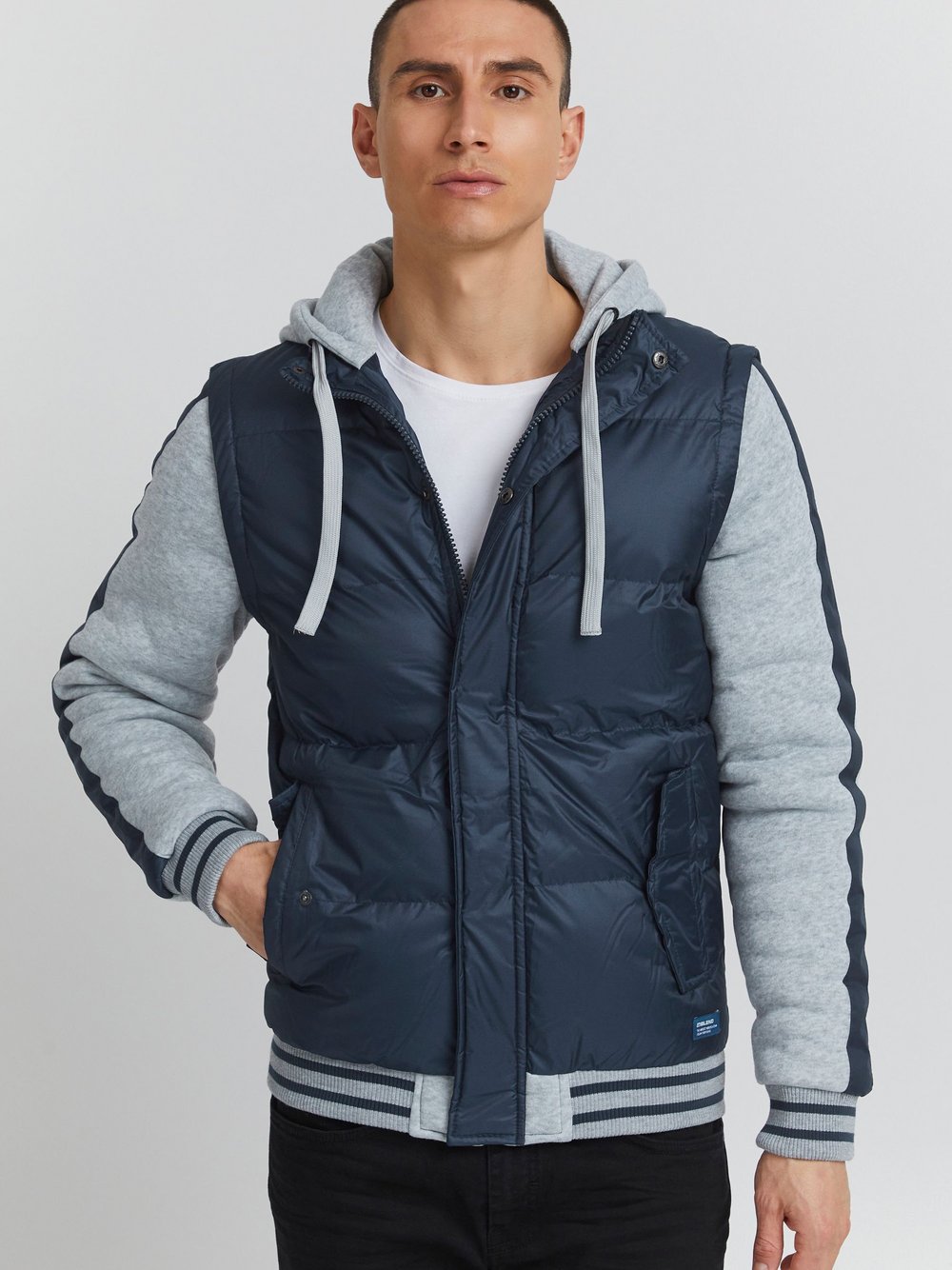 BLEND Steppjacke Herren blau, L